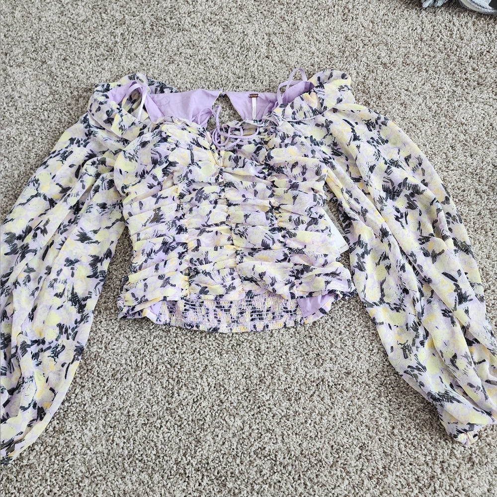 Free people long sleeve top